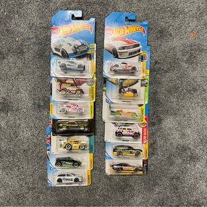Hot Wheels Lot of 13 All Different Camaro Chess Hot Dog Toilet VW Beetle